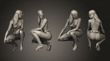 Figurines of people Catwoman 3d model