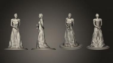 Figurines of people Cersei 3d model