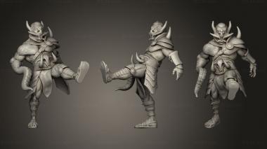 Figurines of people Chaos 3d model