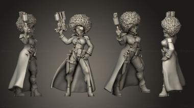 Figurines of people londa zendaya 3d model