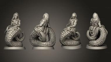 Figurines of people NAGA AUG 3d model