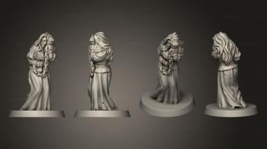 Figurines of people SUSPECTED WITCH MAR CHAINS 3d model