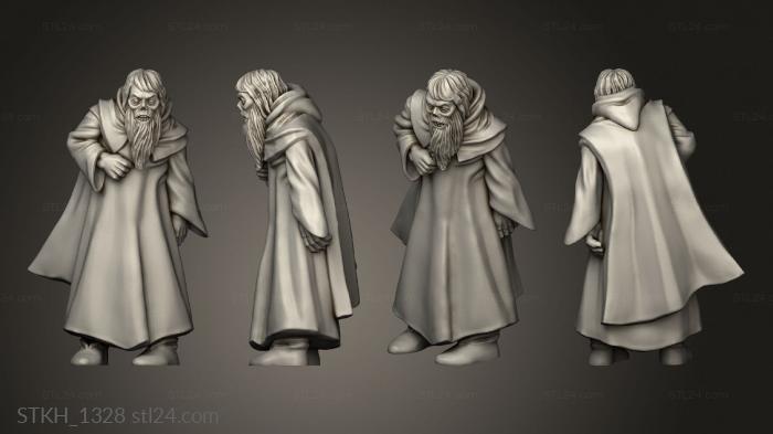 Figurines of people (Wardoz, STKH_1328) 3D models for cnc