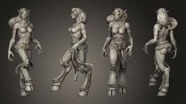 Figurines of people Chest Demon hunter WW Tavern 3d model