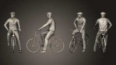 Figurines of people Civilian People Civilians 3d model