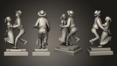 Figurines of people JG Ladies Choice 3d model
