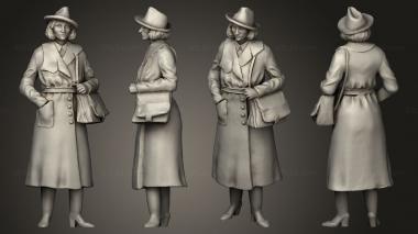 Figurines of people people 3d model