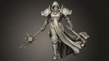 Figurines of people Clerics Cleric 3d model