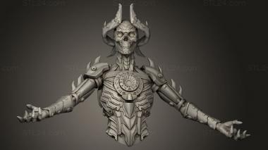 Figurines of people Damn Nation Infernal Battlesuit 3d model