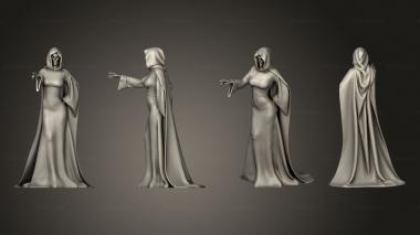 Figurines of people Death 3d model