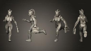 Figurines of people Lena Petrova 3d model