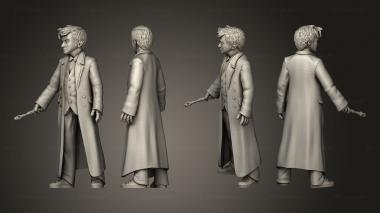Figurines of people Doctor Who 3d model