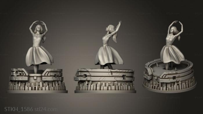 Figurines of people (Doll, STKH_1586) 3D models for cnc