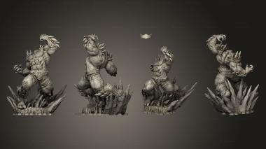 Figurines of people Doomsday Dday 3d model