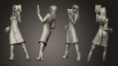 Figurines of people Dr Chan ASSEMBLED 3d model