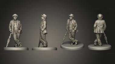 Figurines of people DR WHO 3d model