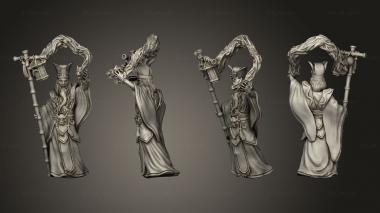 Figurines of people Dragon Empire with Senin 3d model