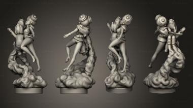Figurines of people Droopy 3d model