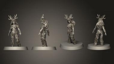 Figurines of people Dryads Dryad 3d model