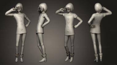Figurines of people DS Gowther op 3d model