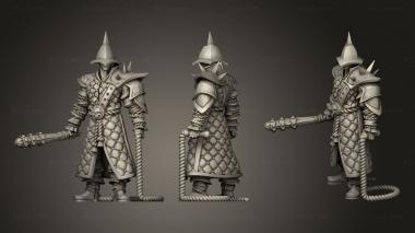 Figurines of people Prison Guards Guard 3d model