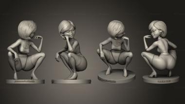 Figurines of people Elastigirl 3d model
