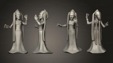 Figurines of people Element 3d model