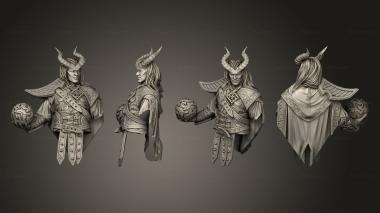 Figurines of people Emil Luckso 3d model