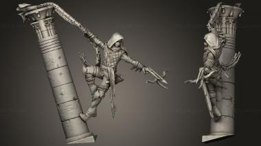 Figurines of people Faizal Street Runner 3d model