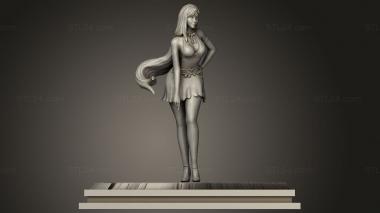 Figurines of people FANTASY TIFA IN MATURE 3d model