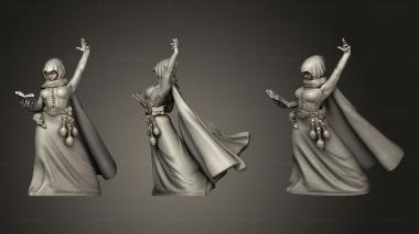 Figurines of people Fantasy women Latifa 3d model