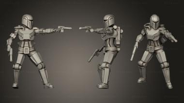 Figurines of people Female 3d model