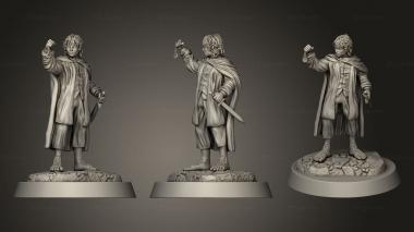 Figurines of people Frodo Frodo Wn 3d model