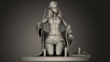 Figurines of people Hermione granger Harry Potter 3d model