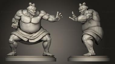 Figurines of people Honda Street Fighter honda 3d model