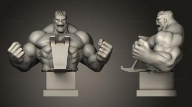 Figurines of people Hulk OLD 3d model