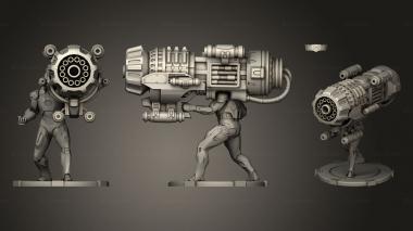 Figurines of people Iron Man MK Proton Cannon 3d model