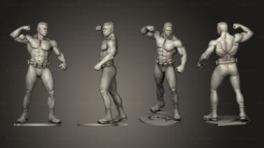 Figurines of people jax mm 3d model