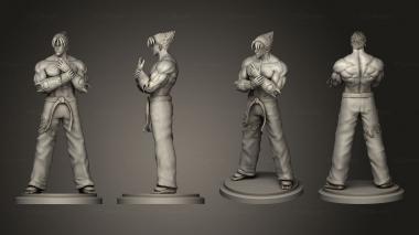 Figurines of people Jin Kazama Tekken 3d model