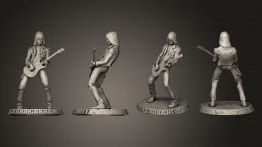 Figurines of people johnny ramone 3d model