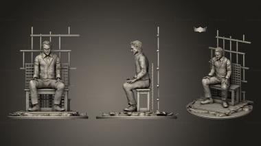 Figurines of people Joker in Prison 3d model
