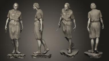 Figurines of people Joker Ledger Nurse 3d model