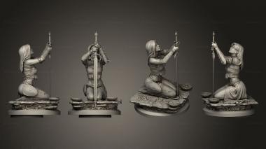 Figurines of people Keena the Anointed 3d model