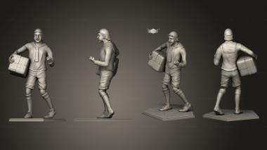 Figurines of people kico pernas 3d model