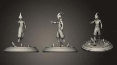 Figurines of people Kid Buu 3d model