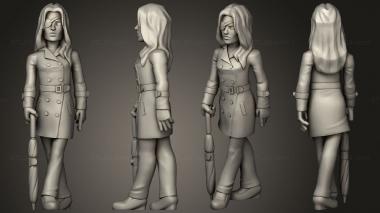 Figurines of people Kill Bill 3d model