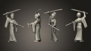 Figurines of people Kill Bill 3d model