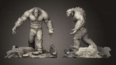 Figurines of people Killer Croc MEGACON 3d model