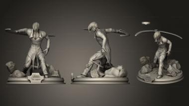 Figurines of people King Fighter Iori yagami 3d model