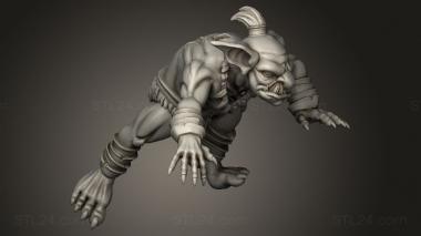 Figurines of people Kingdom Thamara Ent WIP Goblins Goblin 3d model